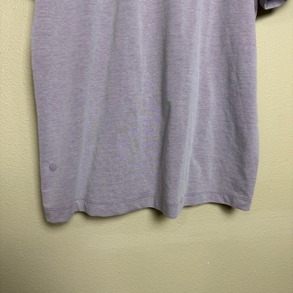 Lululemon Mens Evolution Lavender Polo Short Sleeve - Picture 7 of 8
